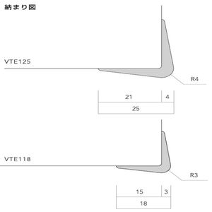 AFOLA　Verta E118　ホテル・店舗向けコーナーガード