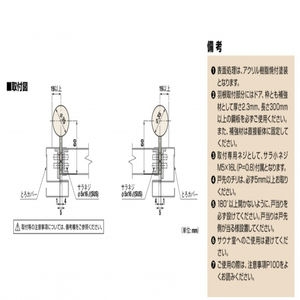 オートヒンジ丁番型　屋外ドア用　左開き用