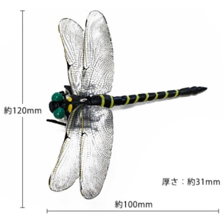 天敵で虫除け　オニヤンマ