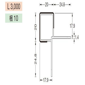 メタブライトMB コーナータイプ MB-20カクX15コーナー