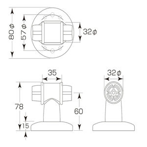 メイクT型ブラケット