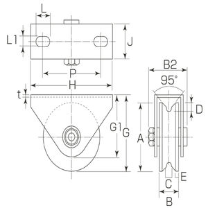 枠付重量車（V型）