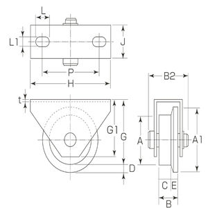 枠付トロッシャー重量車（L型）