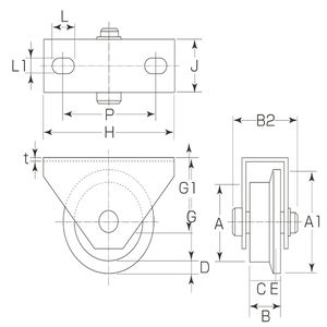 枠付トロッシャー重量車（L型）