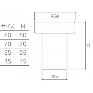 ハイト戸当り