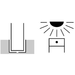 エコバリカーマルアール　ソーラーLEDユニット点灯タイプ　車止め