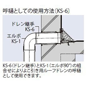 ドレン継手 100mm