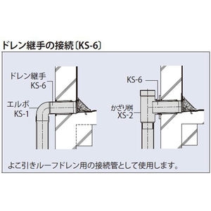 ドレン継手 100mm