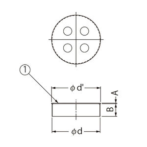 T字管キャップ