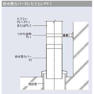 排水管カバー