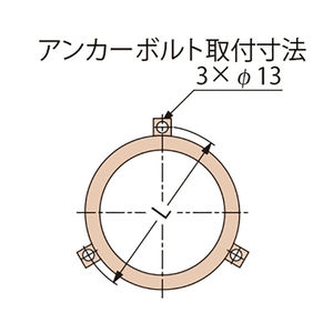 浄化水槽用 ポリプロピレン製 一般形 丸枠 T荷重：T-2