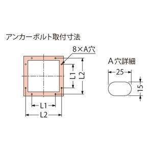 タイル用 ステンレス目地 密閉形（防水・防臭形） 充填深さ40mm T荷重：T-2