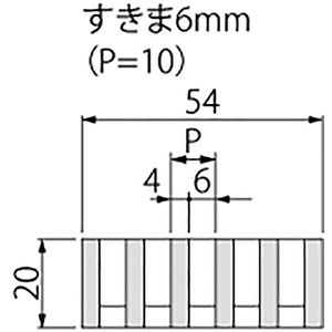 ボーダースリット（スリット幅60mm） T荷重：T-2(歩行用兼用)　蓋+枠セット