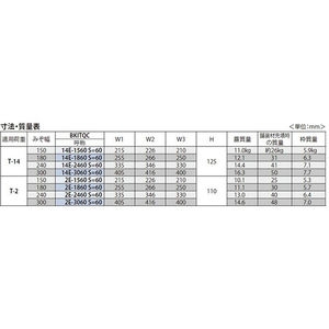 ボーダースリット（スリット幅60mm） T荷重：T-2(歩行用兼用) 蓋+枠セット