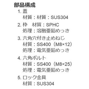 ボーダースリット（スリット幅100mm） T荷重：T-2(歩行用兼用)　枠：定尺1m