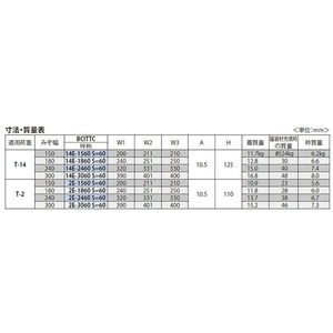 センタースリット（スリット幅60mm） T荷重：T-2(歩行用兼用)　蓋+枠セット