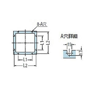 『鋳鉄製みぞ蓋』格子型　集水桝用　受枠付　T荷重：T-6