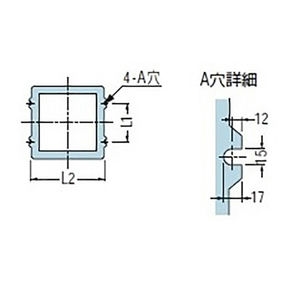 『鋳鉄製みぞ蓋』格子型　集水桝用　受枠付　T荷重：T-2