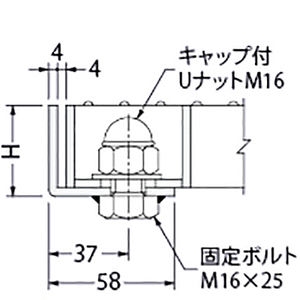 『ステンレス製グレーチング』T-20　溶接強度向上仕様　ボルト固定式　滑り止め模様付　横断溝用（すきま 26mm）　T荷重：T-20