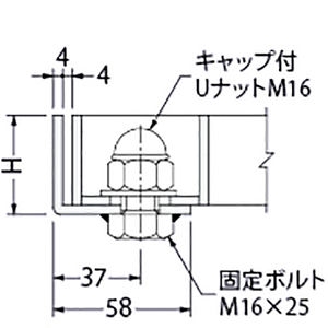 『ステンレス製グレーチング』T-20　溶接強度向上仕様　ボルト固定式　プレーンタイプ　横断溝用（すきま 26mm）　T荷重：T-20