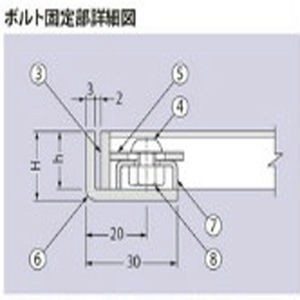 『ステンレス製グレーチング』ボルト固定式　細目プレーンタイプ　歩道用　すきま9mm　T荷重：歩行用