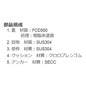 『カラー舗装用みぞ蓋（化粧用スリットみぞ蓋）』タイル用　充填深さ40mm　ステンレス目地 （すきま6mm）　側溝用　T荷重：T-14