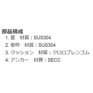 『カラー舗装用みぞ蓋（化粧用スリットみぞ蓋）』タイル用　充填深さ35mm　ステンレス製　目地なし（すきま9mm）　側溝用　T荷重：歩行用