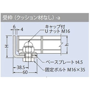 『スチール製グレーチング』ボルト固定式　細目プレーンタイプ　枠付正方形型　集水桝用　クッション材なし　T荷重：T-20