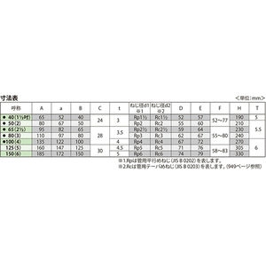 非防水用 床上掃除口　ステンレス製 鋼管ねじ込用