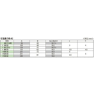 ベントキャップ 埋込型　アルミニウム製