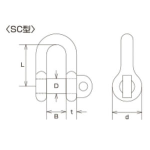 JIS型シャックル