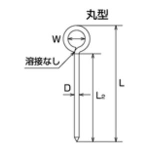 ロープ止め金具