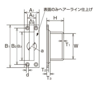 上げ蓋取手