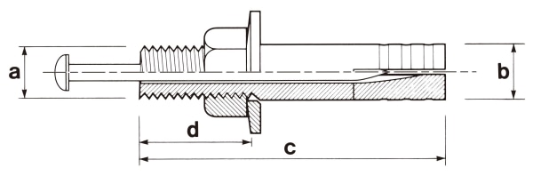 ホーク・ストライクアンカーホーク・ストライクアンカー  C12-120 標準(または鉄) ドブ(溶融亜鉛めっき) - 3