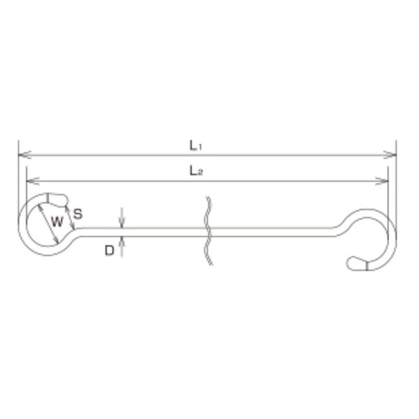 スーパーロングSカン(4mm) SPS-600 SPS-600 コードNO.2297 : 建設