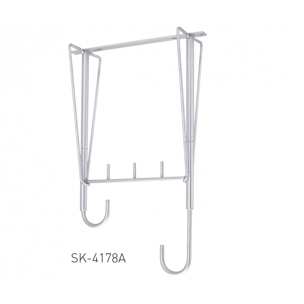 バルコニー物干金物(自在・静音型) SK-4178A シルバー : 建設パーツ